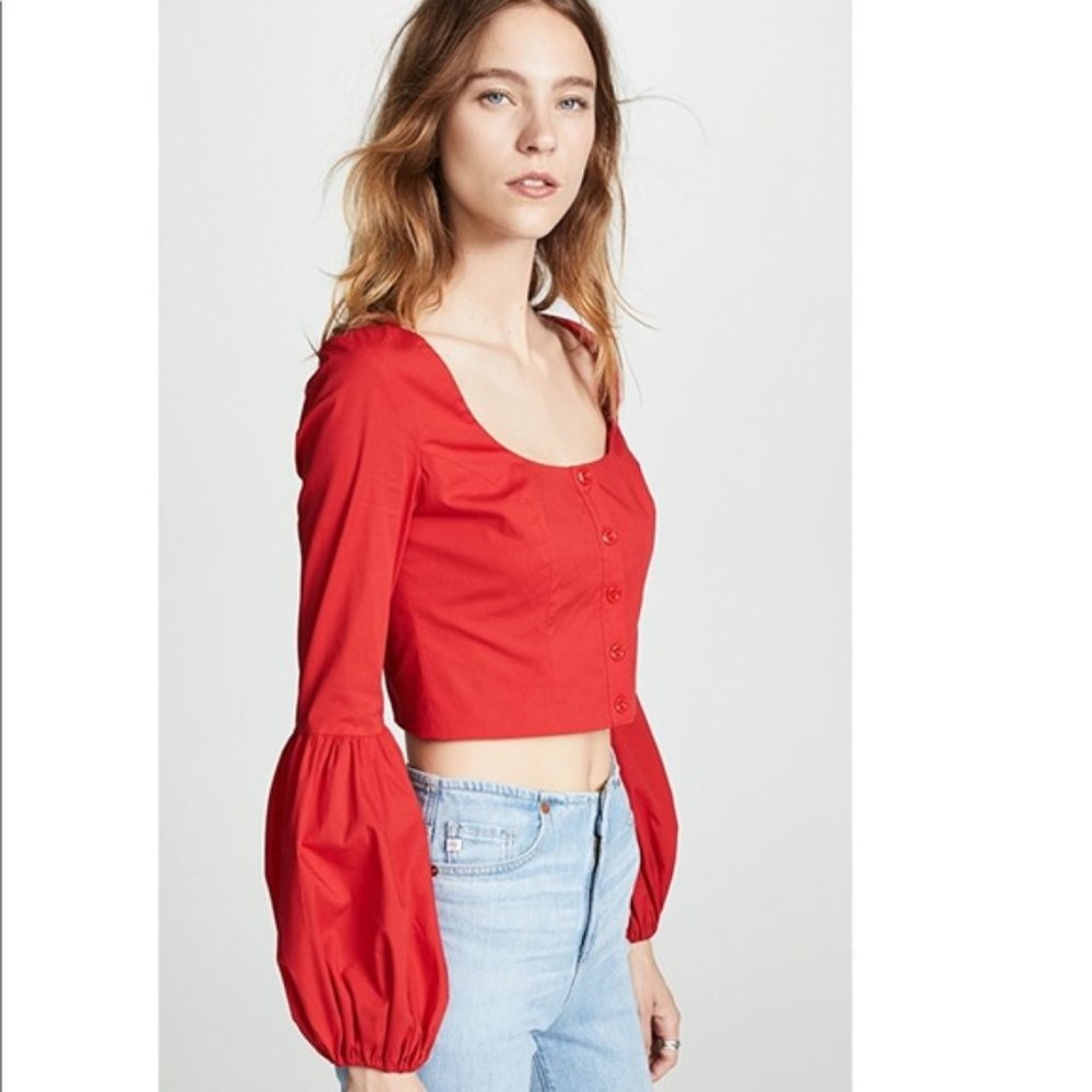 STAUD Monica Top NWT